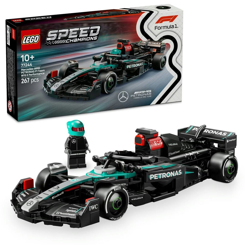 image 1 of LEGO Speed Champions Mercedes-AMG F1 W15 Race Car (77244)
