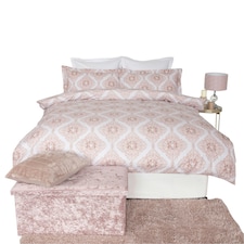 Belledorm Ava Duvet Cover Set - Blush - King