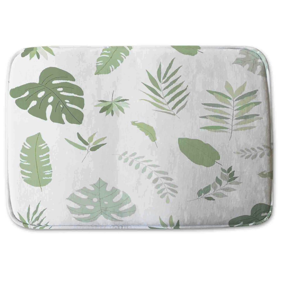 image 1 of Exotic Tropical Plants Bathmat