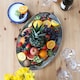 image 5 of Argon Tableware 6x Oval Serving Platters - 60 x 41cm - Stainless Steel Dinner Tray Oval Plate Small Appetizer Serving Dishes