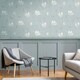 image 4 of Crown Synergy Floral Blue/Grey, M1740 Multi
