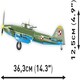 image 6 of Cobi - World War II -  IL-2M SHTURKMOVIK (625 Pieces)
