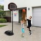 image 3 of COSTWAY Portable Basketball Hoop Stand Adjustable Basketball Black | Standard