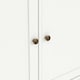 image 10 of Paris Sideboard with 3 doors and 3 drawers in White White