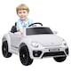 image 1 of AIYAPLAY Volkswagen Beetle Licensed 12V Ride on Car w/ Remote Control, White