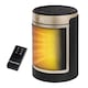 image 1 of Russell Hobbs RHCH2002G Space Heater in Black & Gold Round 1500W Portable Electric Heater