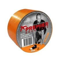 Premier Shin Guard Tape - Orange - One Size