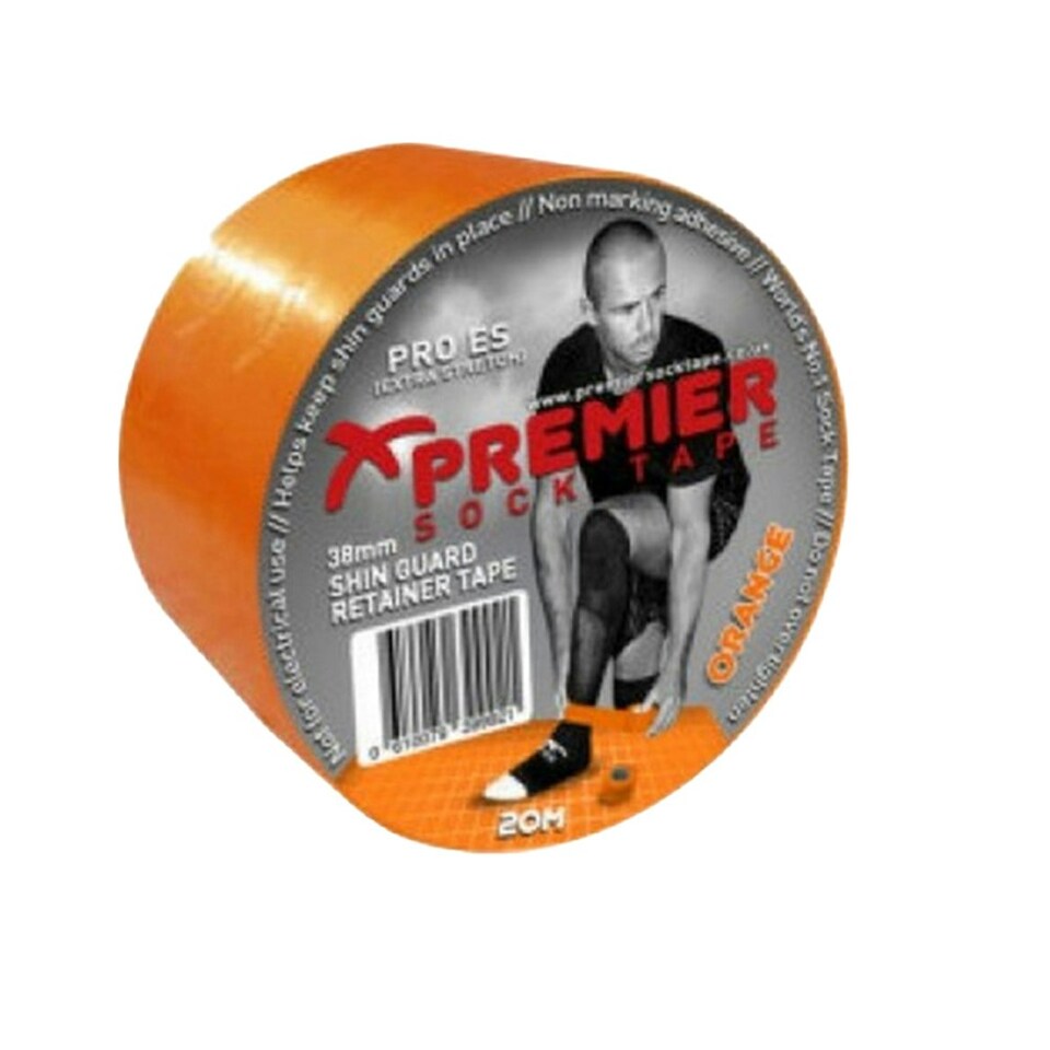 image 1 of Premier Shin Guard Tape - Orange - One Size