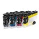 image 4 of Brother LC424VAL 4 Colour Ink Cartridge Multipack Multi | 3x Compatible Brother LC424VAL 4 Colour Ink Cartridge Multipacks