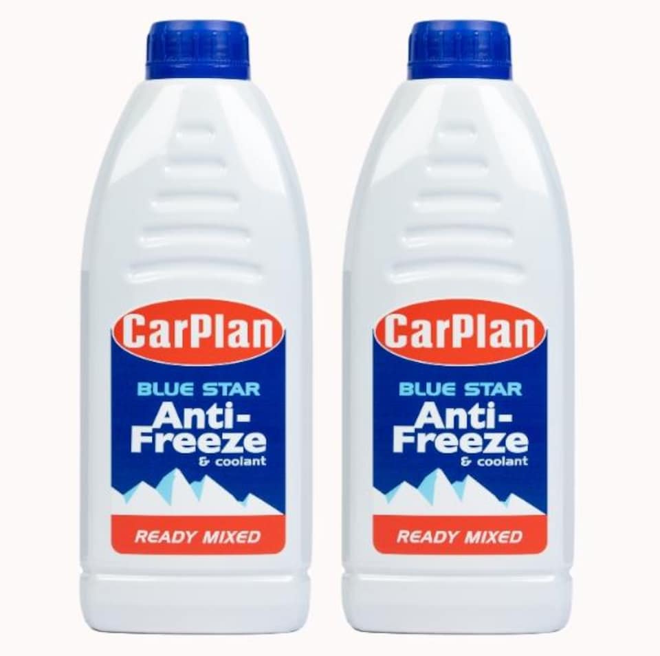 image 1 of CarPlan Blue Star Ready Mixed Antifreeze & Coolant - 1L x2