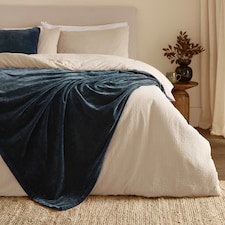Yard Heavy Chenille Velvet Throw