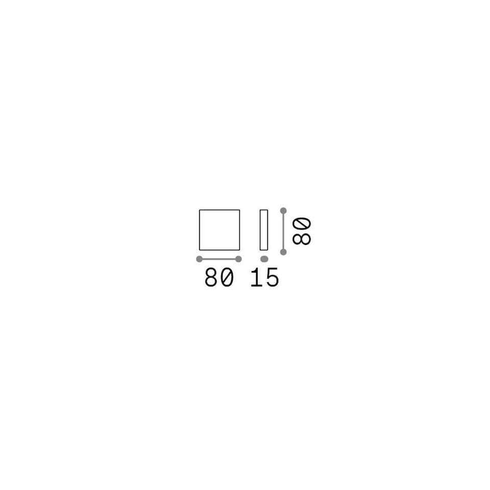 image 1 of Post-It Outdoor Wall Down Lamp Steel 1x LED 310lm 3000K IP65 - Driver Required