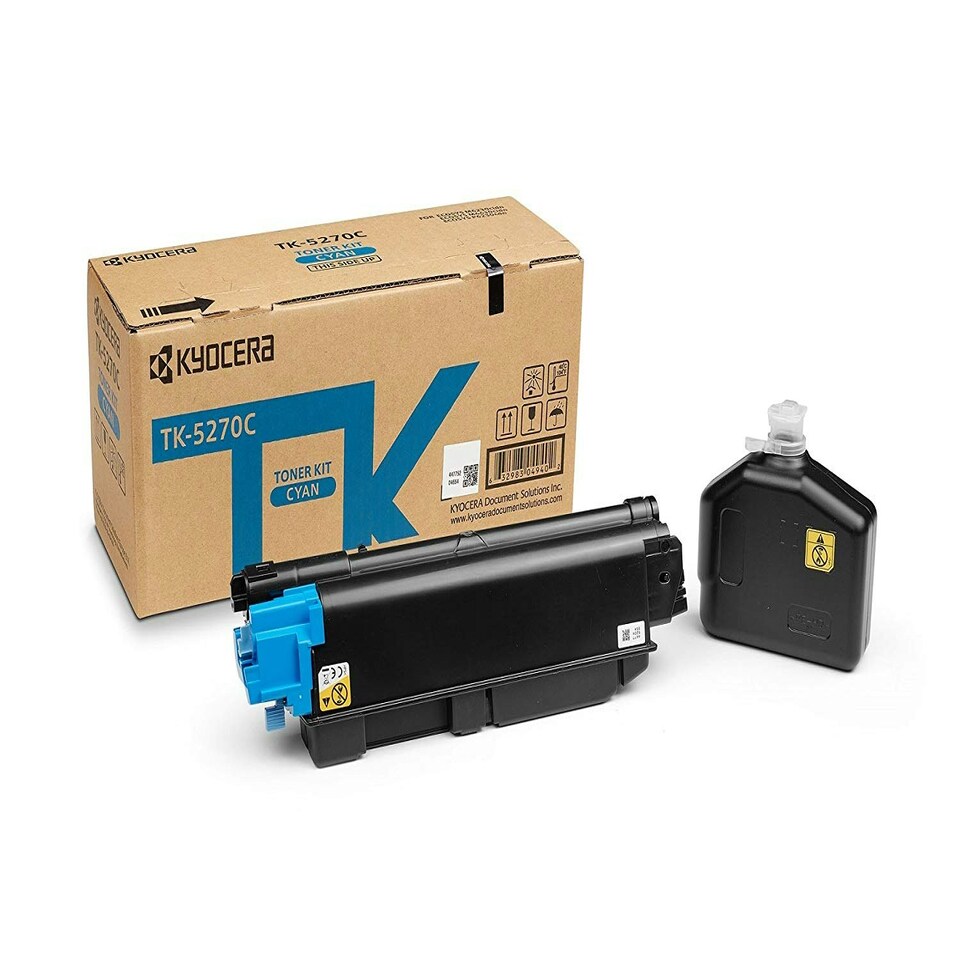 Kyocera TK5270C Cyan Toner Cartridge 8k pages - 1T02TVCNL0 N/A