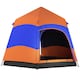 image 1 of Outsunny 4 Person Camping Tent Festival Hiking Shelter, Blue
