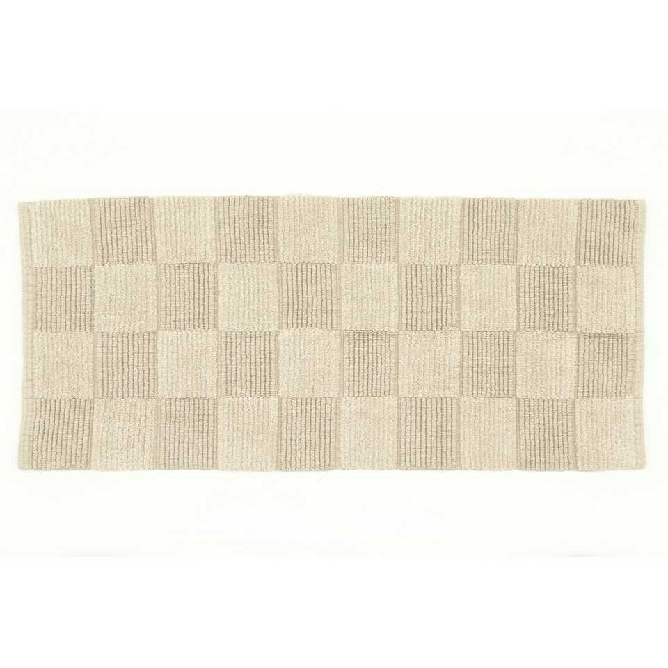 image 1 of Egyptian Spa Absorbent 1600gsm Bath Mat - 55x 85cm Super-Soft Bathroom Cotton Rug Silver | 55x85cm