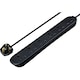 image 1 of Masterplug 6 Socket Extension Lead with 2m Cable, Wall-Fixing, Black