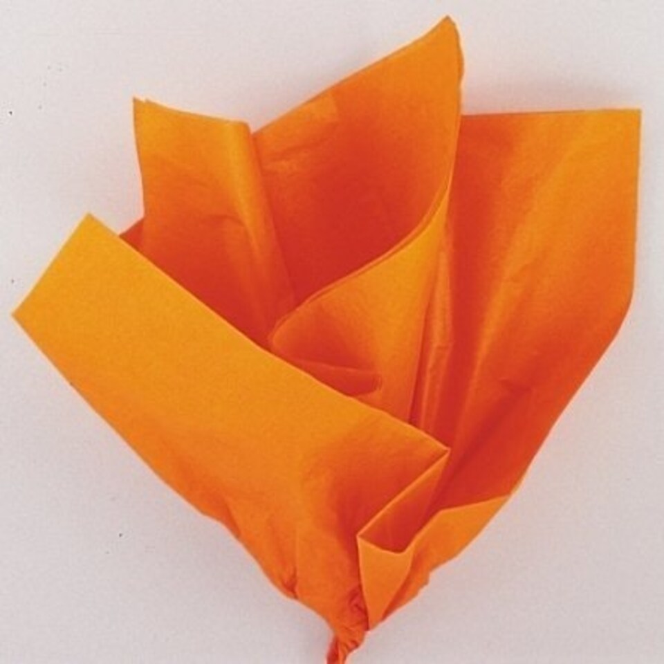 image 1 of Orange Acid Free Tissue Paper 10 Sheets