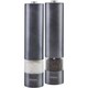 image 3 of Cooks Professional Electric Salt & Pepper Mill Set | Adjustable Grind Settings | Simple One-Button Operation | Graphite