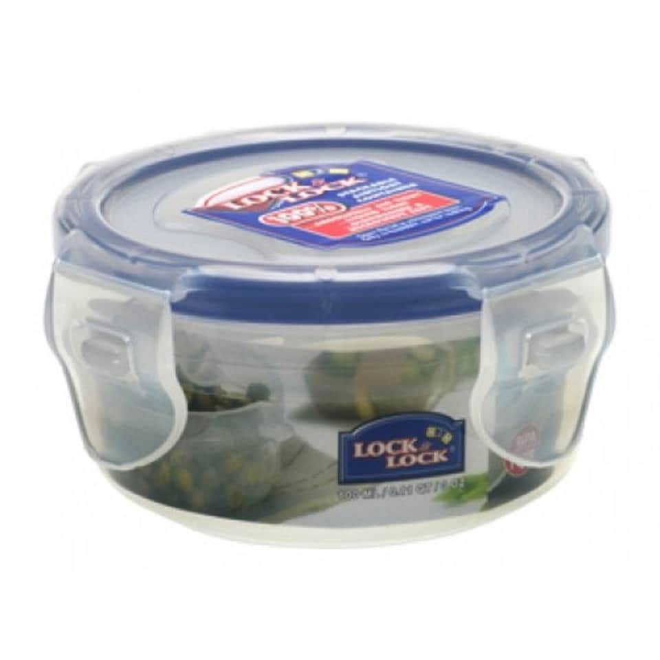 image 1 of Lock & Lock Round Food Container - Transparent - 7.4 x 4.3cm