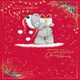 image 3 of Bear Holding Gift Gran Christmas Card