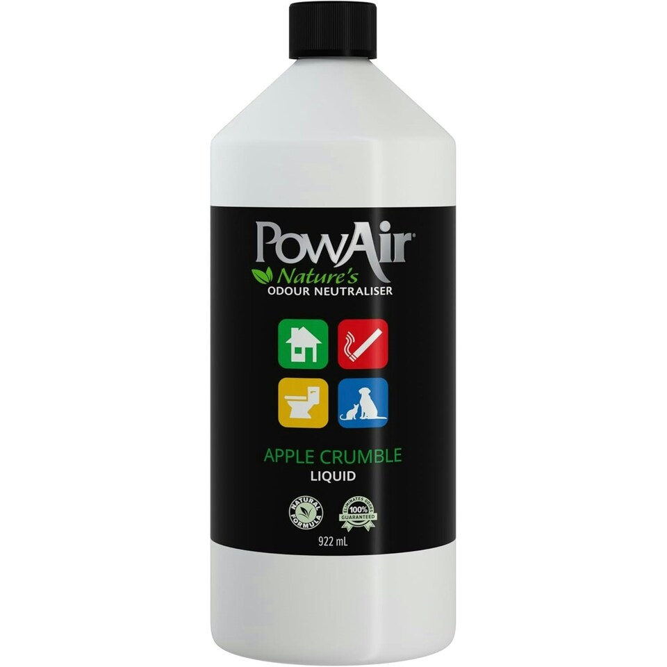 PowAir Nature's Odour Neutraliser Liquid Apple Crumble 922ml