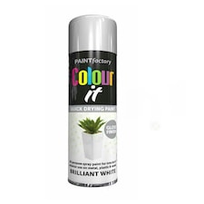 Primer Spray Paint Aerosol Auto Car Wood Metal 250ml White | Gloss