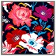 image 3 of Bright flowers on dark background (Picture Frame) Black | S