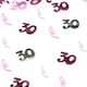 image 2 of 2 x 14g 30th Pink Happy Birthday Confetti