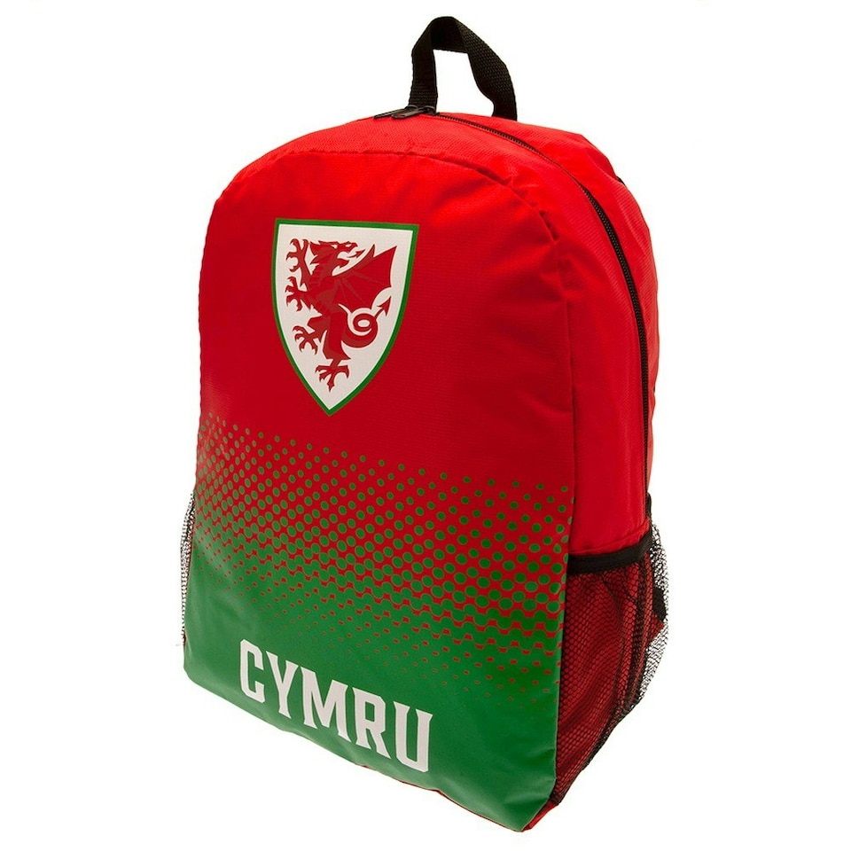 image 1 of FA Wales Cymru Backpack - Red/Green - One Size