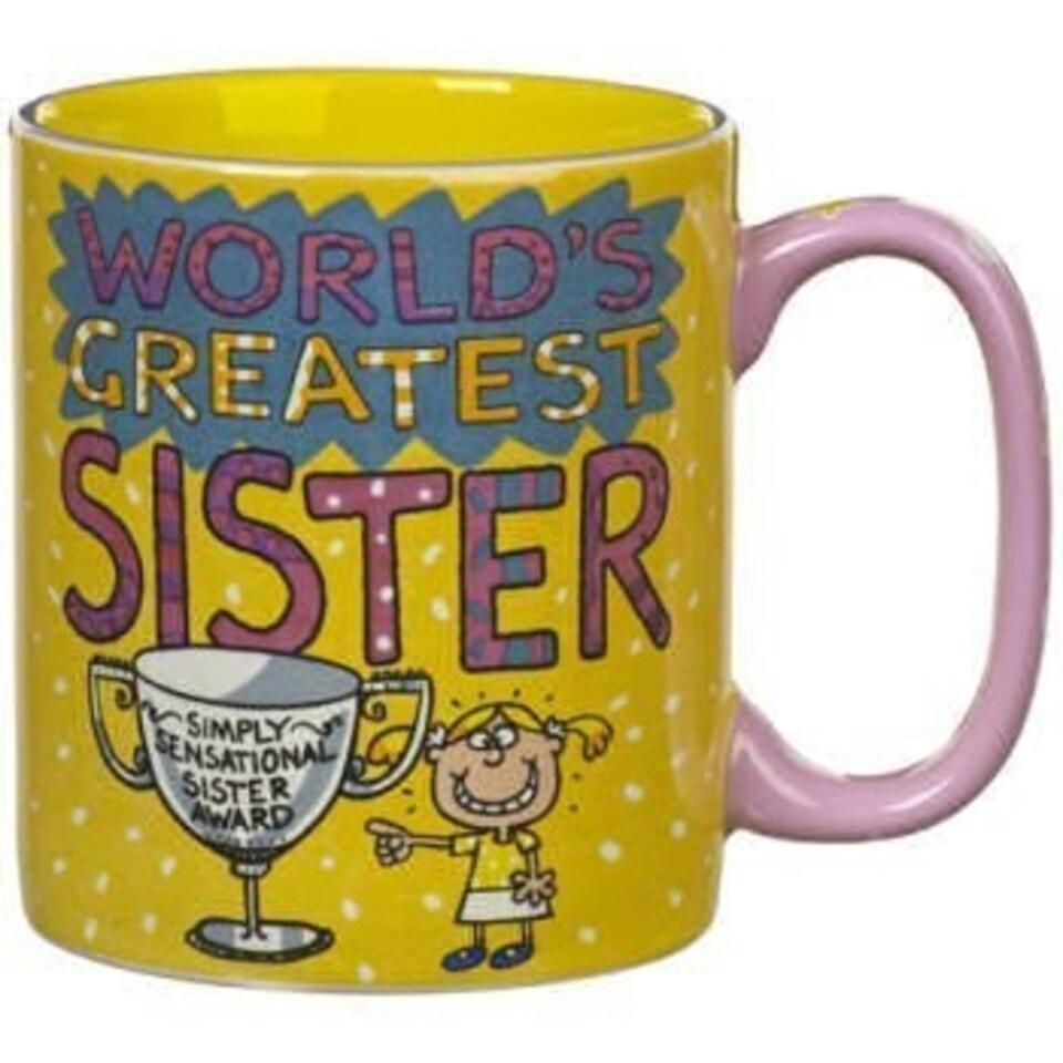 image 1 of World's Greatest Sister Novelty Coffee/Tea Mug