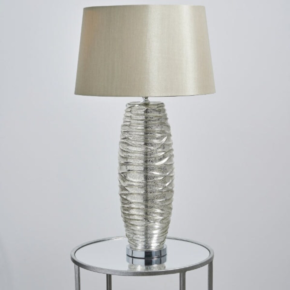 image 1 of Lorena Mercury Glass Table Lamp