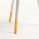 image 4 of Interiors by Premier White and Natural Round Side Table, Wooden Side Table, Natural Wood Side Table, White Wood Side Table