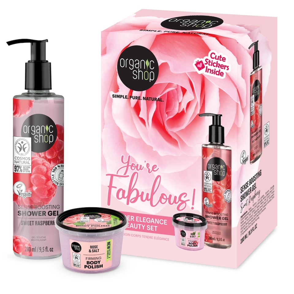 image 1 of Organic Shop You're Fabulous Tender Elegance Beauty Set 280ml/100ml