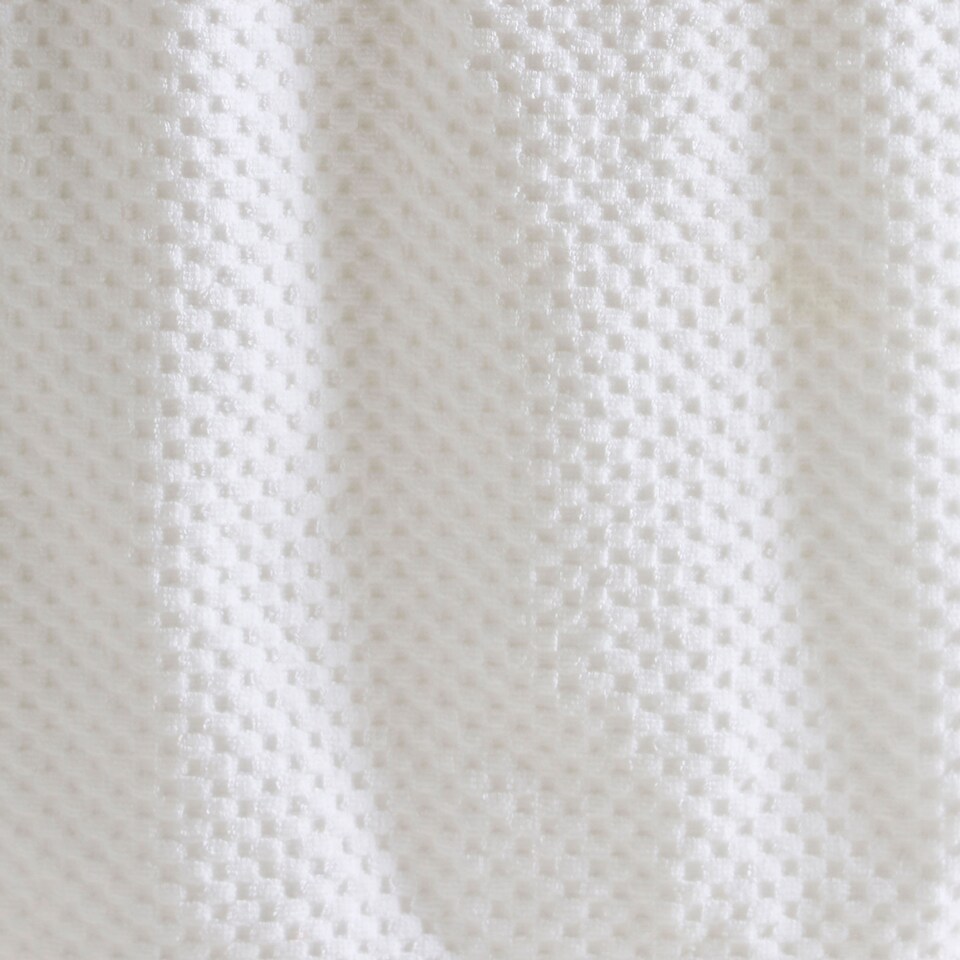image 1 of D & D Popcorn Check Bath Sheet White
