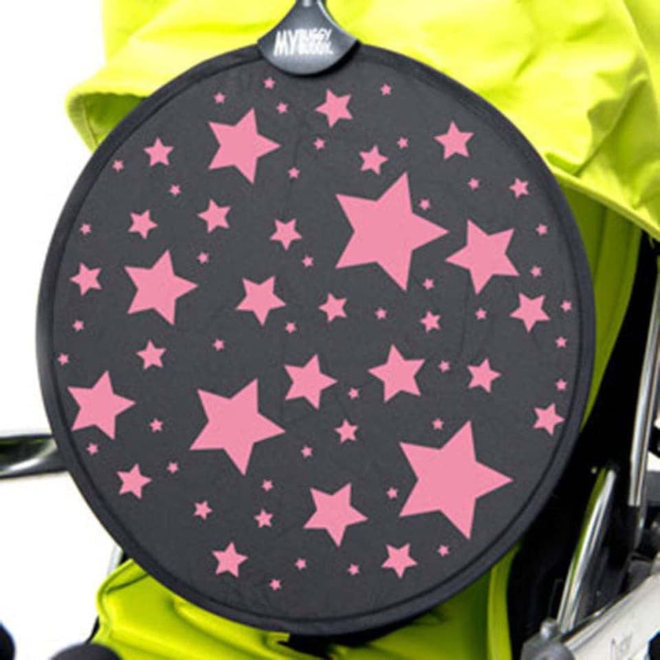 image 1 of My Buggy Buddy Stroller Pushchair Sunshade Pink