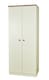 image 9 of Albert Double Wardrobe in Cream Ash & Riviera Oak (Ready Assembled) | Cream | Cream Ash & Riviera Oak