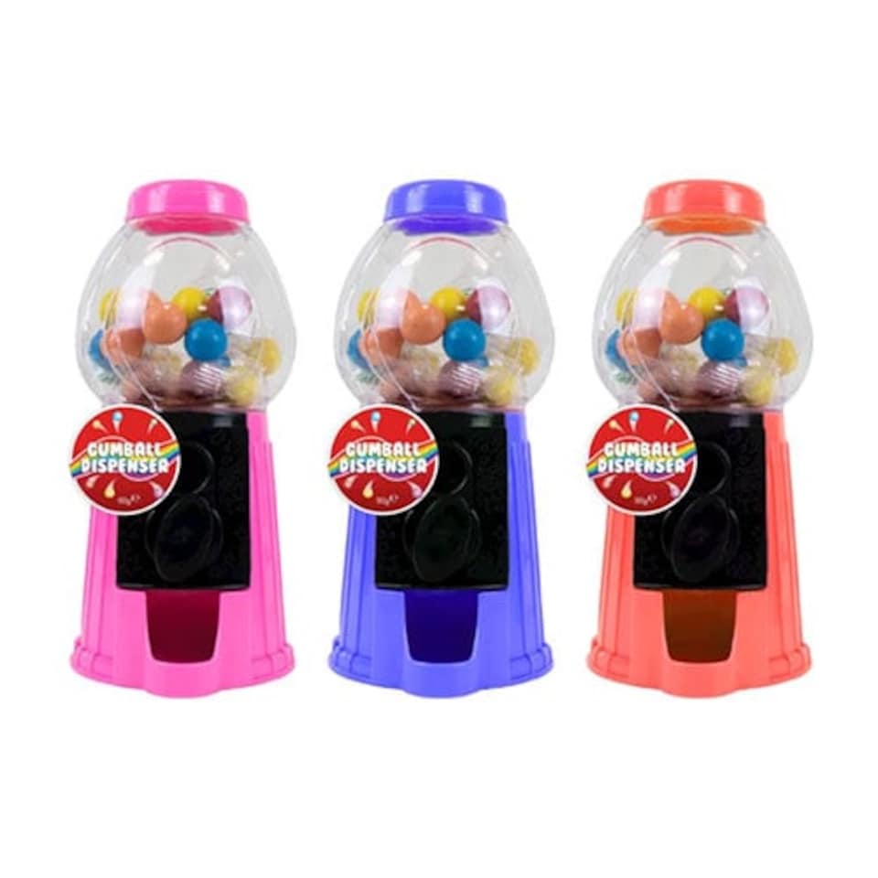 Assorted Mini Gumball Dispenser Machine