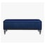 Sapphire Blue Plush Velvet