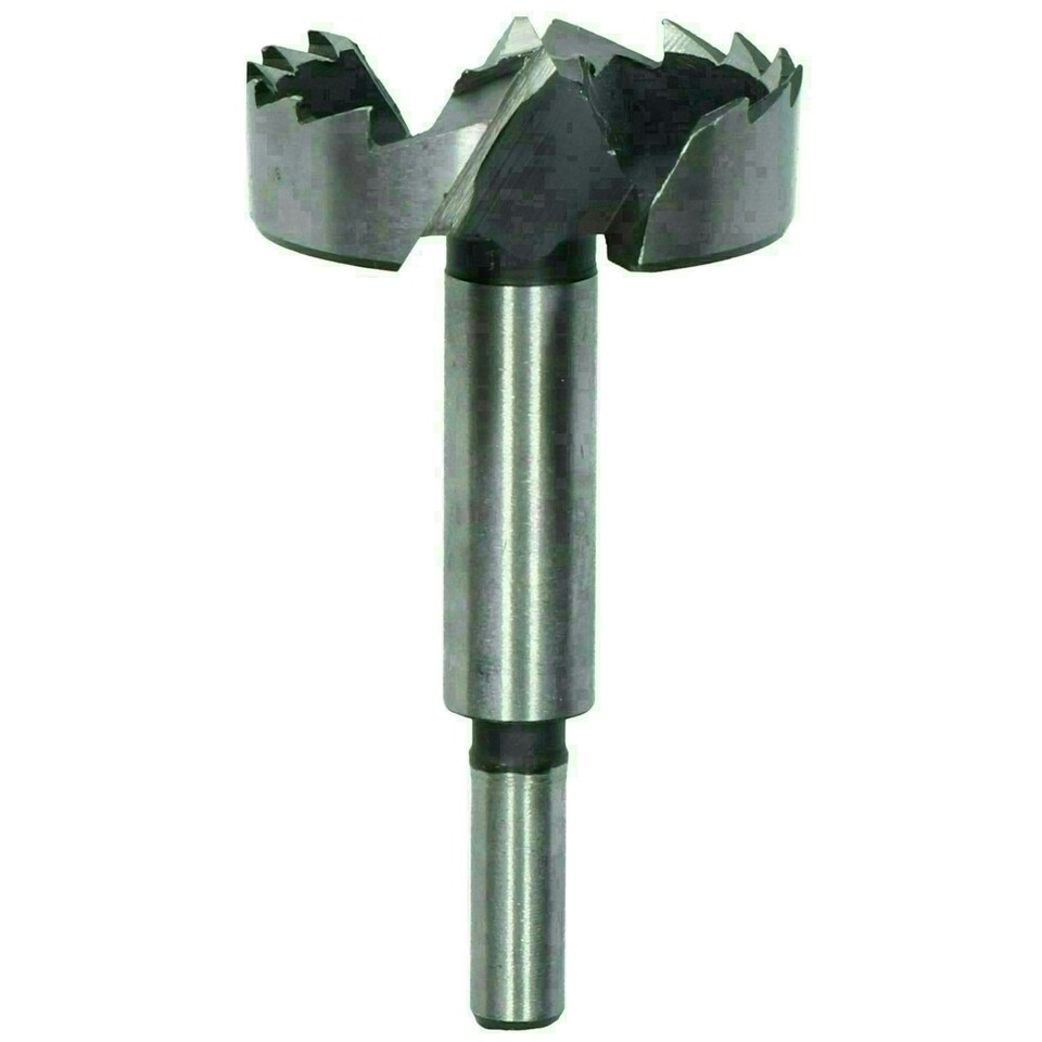 image 1 of 50mm Forstner Bit 3/8" Shank Boring Hole Cutter Flat Wood Drill Bit Woodworking