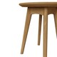 image 6 of Newark Ash Round Wine Table Brown