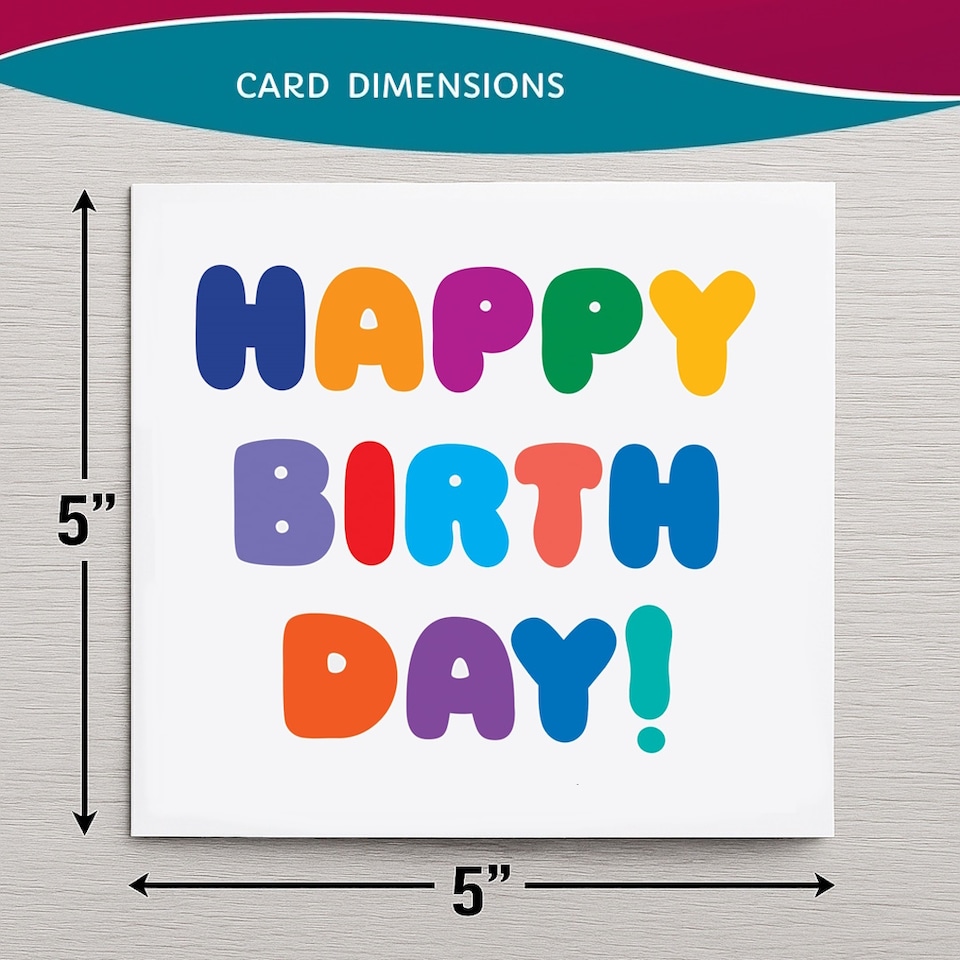 image 1 of Quotable Birthday Greetings Cards Rainbow 9 Multipack Assorted
