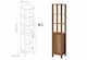 image 3 of Freestanding Bathroom Cabinets Furniture Set 600mm Vanity Unit with Basin Tall Shelf Storage Cabinet Oak Effect Classic