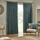 image 2 of Yard Heavy Chenille Velvet Marine Pencil Pleat Curtains  (W)229cm x (D)137cm Multi