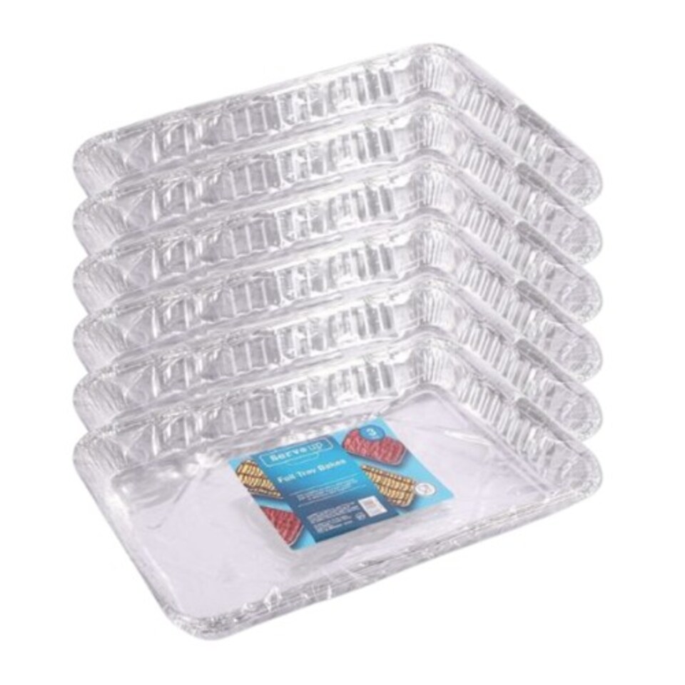 image 1 of Serve Up Foil Tray Bakes 33.5 x 22.5cm