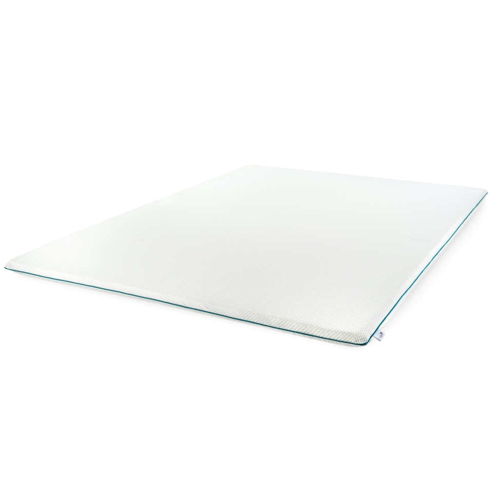 image 1 of Summerby Sleep Single Size 5cm Deep Memory Foam Mattress Topper White | Single