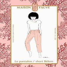 Maison Fauve Belem Shorts & Trousers Paper Sewing Pattern – Women’s Shorts & Trousers, UK Sizes 8–26, Advanced