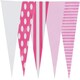image 2 of Pink Mix Baby Shower Party Bunting 10m with 20 Pennants