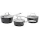 image 1 of Stellar Rocktanium 3 Piece Saucepan Set