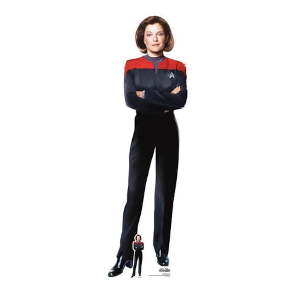 image 1 of Kathryn Janeway Star Trek Lifesize Cardboard Cutout 169cm