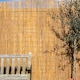 image 1 of Primrose Bamboo Slat Natural Garden Fence Screening Roll Privacy W4m x H1.5m | Brown | Brown
